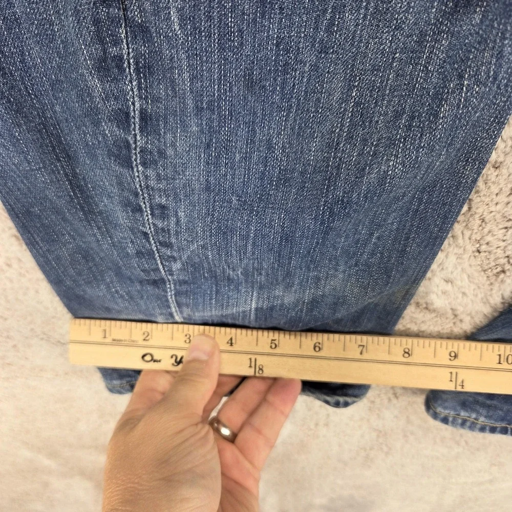 Vintage Levis Engineered Jeans Mens 32x30 Blue Buckle Back Twisted Zip Fly